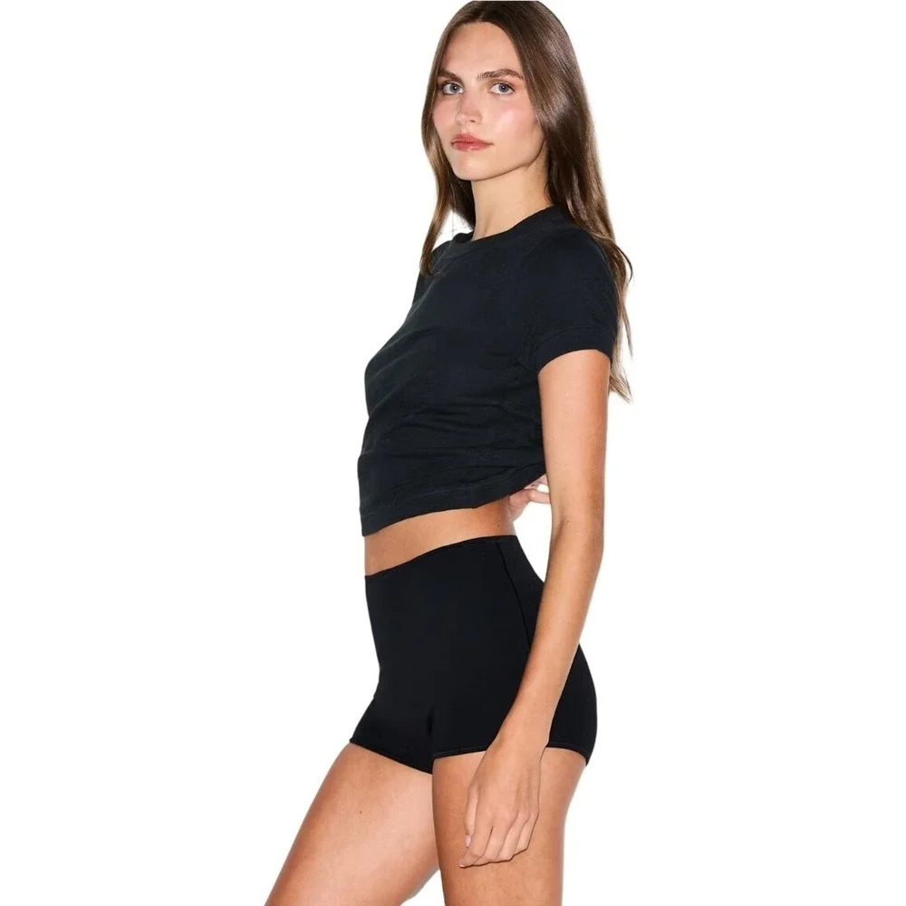 Skims Period Panties Boyshort BY-BOY-8520W Obsidian Black Medium